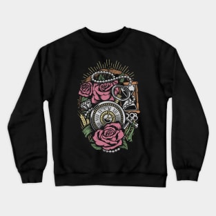Latino Rose Time Crewneck Sweatshirt